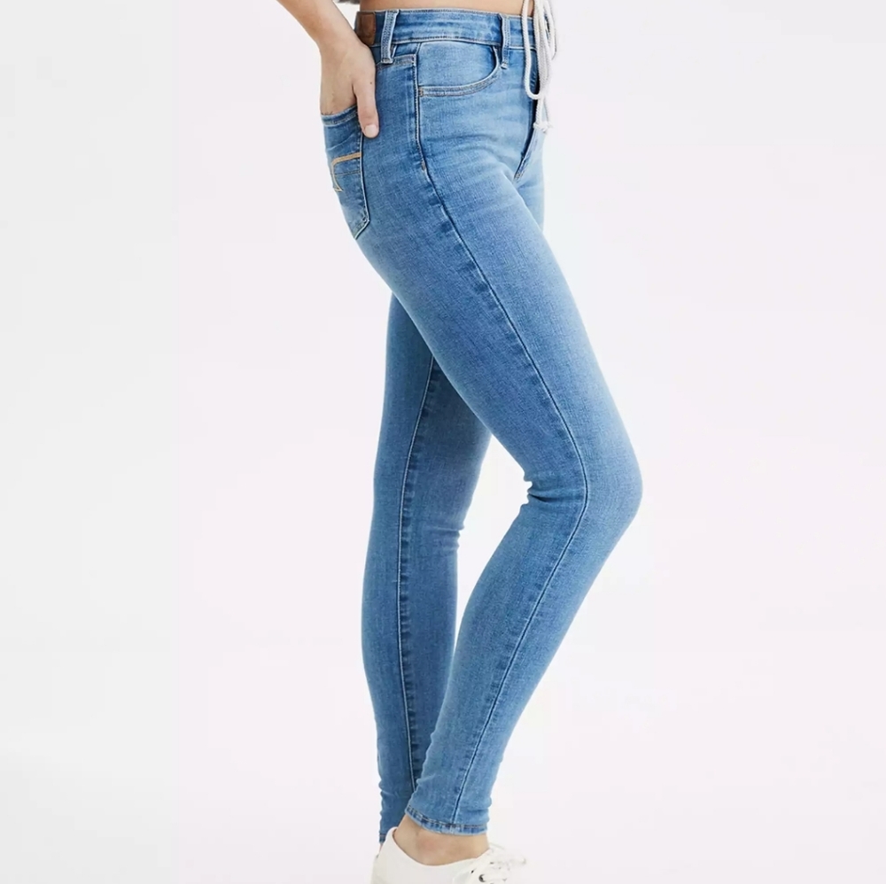 Light Wash American Eagle Jegging - 2XL
